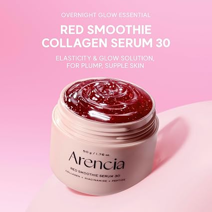 Arencia Overnight Red Smoothie Face Serum