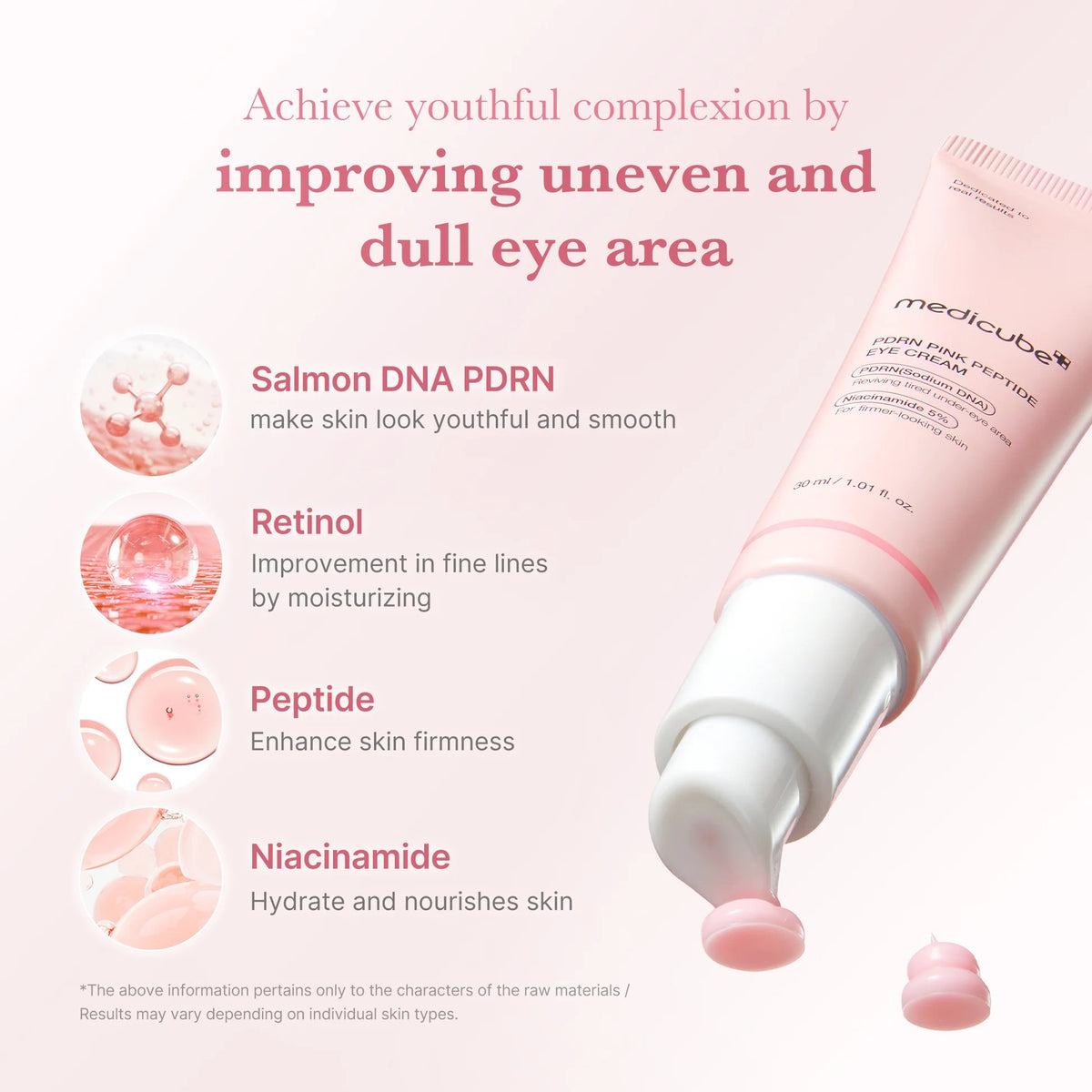 Medicube PDRN Pink Peptide Eye Cream