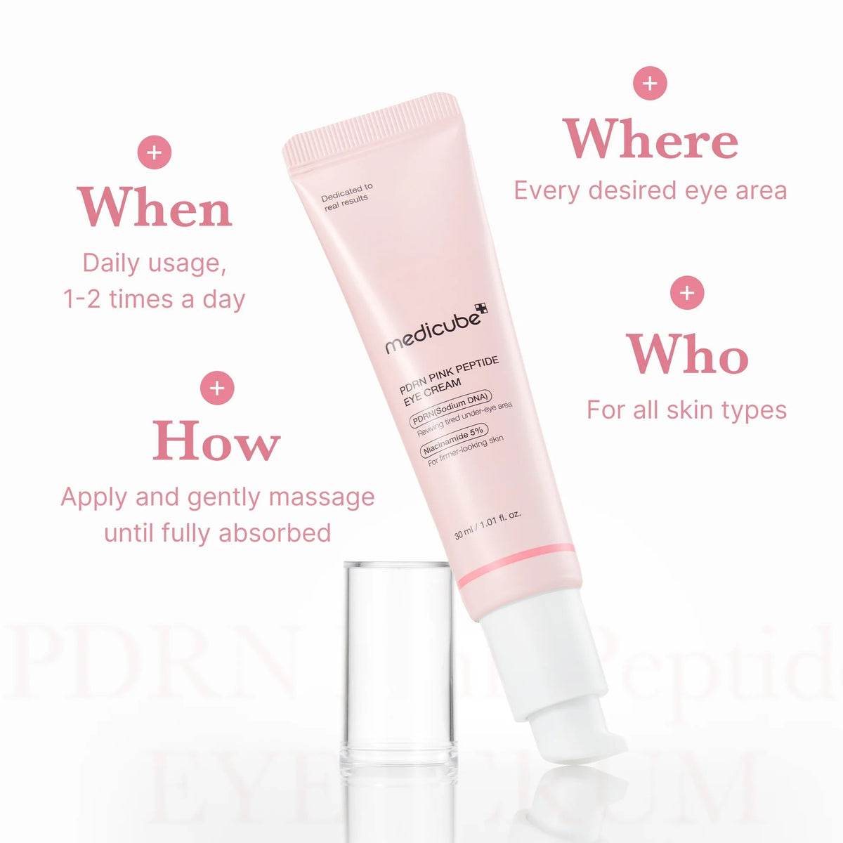 Medicube PDRN Pink Peptide Eye Cream