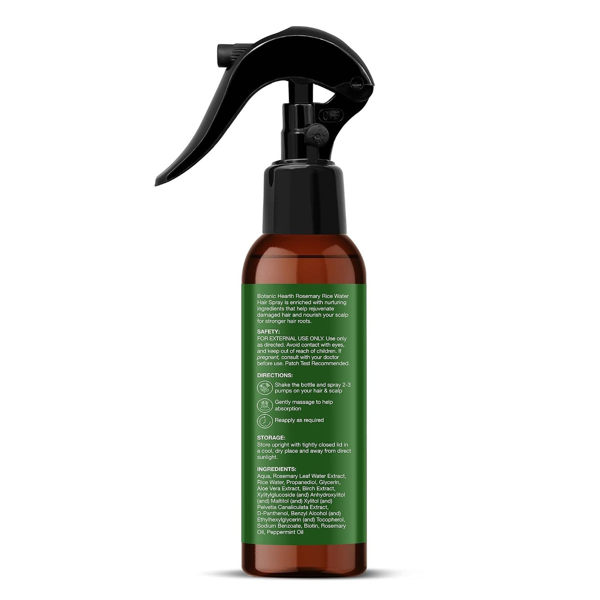 Botanic Hearth Rosemary and Rice Water Spray For Hair Growth