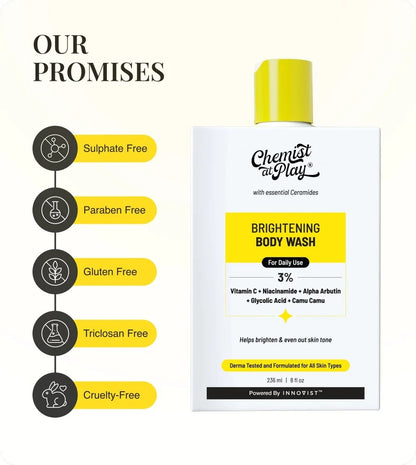 Chemist At Play Brightening Body Wash
